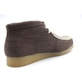 thumbnail image 4 of NEKTA/ke'nekt/Kingston Textile Chukka Boots for Men - Men's High-Top Casual Boots Brown/Tan 8, 4 of 5