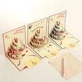 thumbnail image 4 of Tarjetas de Feliz Navidad, árbol de Navidad, regalo de invierno, tarjetas Pop-Up, pegatinas de decoración de Navidad, tarjetas de felicitación de Año Nuevo cortadas con láser, 4 of 4