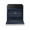 thumbnail image 2 of Samsung NSE6DB850012 6.3 Cu. Ft. Bespoke White Glass Slide-In Electric Range, 2 of 3