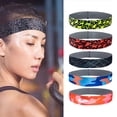 thumbnail image 2 of Ettsollp Fashion Sweat Absorbent Breathable Gym Yoga Unisex Hair Band Sports Headband-4#, 2 of 8