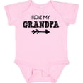 thumbnail image 3 of Inktastic I Love My Grandpa with Arrow Boys or Girls Baby Bodysuit, 3 of 5