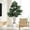 7FT, variant on Ataujin Artificial Trees, Artificial Fiddle Leaf Fig Plant Indoor, Faux Fig Tree with White Planter Tall Fake Floor Plant in Pot with Natural Wood Trunk for Home Office Living Room