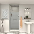 thumbnail image 3 of Transolid Swk363672 Saramar 36" W X 36" D X 72" H Three Panel Shower Wall Kit - Grey Beach, 3 of 5