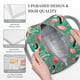 thumbnail image 3 of Easygdp Tropical Flamingo Bolsa de Almuerzo Insulada Grande, Forro de Aluminio, Diseño Espacioso, a Prueba de Fugas, Ideal para Trabajo, Picnics, Viajes y Actividades al Aire Libre, 3 of 6