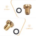 thumbnail image 4 of Golden Car Ventilation Valve for Radiator Bleeder Screw Made of Copper and Plastic Fits Cars Easily, 4 of 9