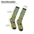 thumbnail image 2 of Fuzoiu Botanical Garden With Cats Print Adult Stockings,Crew Socks,Unisex Fashion Socks, Casual Sports Socks,Comfortable Crew Socks for Everyday Wear and Sports, 2 of 6