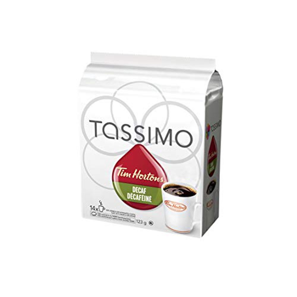 Tassimo Tim Horton's Decaf Coffee, 14 TDiscs {Imported from Canada