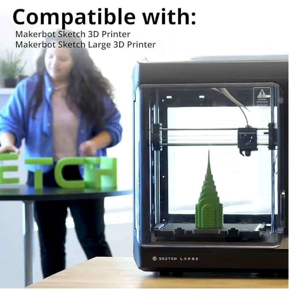 MakerBot 375-0085A Metallic Color Series 1.75mm PLA Filament for Sketch and Sketch Large Printers (Crown Gold, 2.2 Lb)