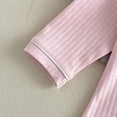 thumbnail image 5 of YunPes Boys Ribbed Loungewear Set Notch Collar Long Sleeve Shirts + Loose Fit Pants Kids Spring/Fall Soft Textured Outfits, 5 of 9