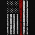 thumbnail image 3 of CafePress - American Flag Baseball Vintage Grunge T Shirt - Dark T-Shirt Kids XS-XL, 3 of 4