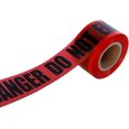 thumbnail image 2 of Red Danger Do Not Enter Tape Roll 3\u201d X 330 Feet - Non-Adhesive Caution Tape Barricade Tape for Danger/Hazardous Areas, 2 of 5