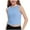 Sky Blue, variant on WUANDIXFA Girls Tank Tops Kids Athletic Ribbed Knit Sleeveless Crop Tops Basic Camisole 5-14 Years (Black, 11-12 Years)