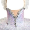 thumbnail image 4 of HAYIMI Girls Tutu Dress For Ballet Dance Performance Practice Cute Partywear V-Neck Toddler Kids Children Adorable Dresses, 4 of 7