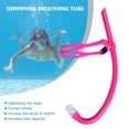 thumbnail image 1 of Snorkel de silicona Entrenamiento Tubo de respiración Manguera Agua Snorkel Buceo Tubos de aire, 1 of 4