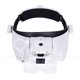 thumbnail image 1 of Lupa de montaje en cabeza con luz LED, diadema recargable Magnif, 1 of 4