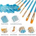 thumbnail image 3 of 10PCS Artist Paint Brushes Set Multifunctional Nylon Paint Brushes,Art Painting Supplies, 3 of 5