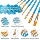 thumbnail image 3 of 10PCS Artist Paint Brushes Set Multifunctional Nylon Paint Brushes,Art Painting Supplies, 3 of 5