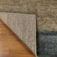 thumbnail image 3 of Superior Color Block Area Rug 9' x 12', Beige-Blue, 3 of 7