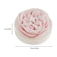 thumbnail image 3 of Candles Promotion Sale! Rose Flower Shaped Scented Candle Handmade Aroma Soy Wax Decorative Candle Table Photo Prop Birthday Gift Prefect for Meditation Stress Boosting Bath Yoga Mother's Day, 3 of 6