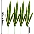 thumbnail image 2 of 4 Pcs Artificial Plants 30" Sansevieria Snake Plant Plastic Greenery Perfect Faux Agave Plant for Home Office Indoor and Outdoor Décor, 2 of 5