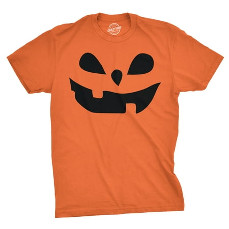 - Mens Teardrop Eyes Pumpkin Face Funny Fall Halloween Spooky T shirt