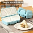 thumbnail image 2 of Ywuzuh Home Savings 6 in 3 Onigiri Mold, Multi-shape Rice Ball Maker, Triangle Onigiri Press with Easy Release, Nonstick Sushi Mold Kit for Home Kitchen Meal Prep & Japanese Rice Balls, 2 of 8