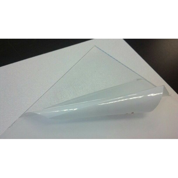 SibeR Plastic Supply℠ PETG CLEAR PLASTIC SHEET 1/4" Thick 12" x 24