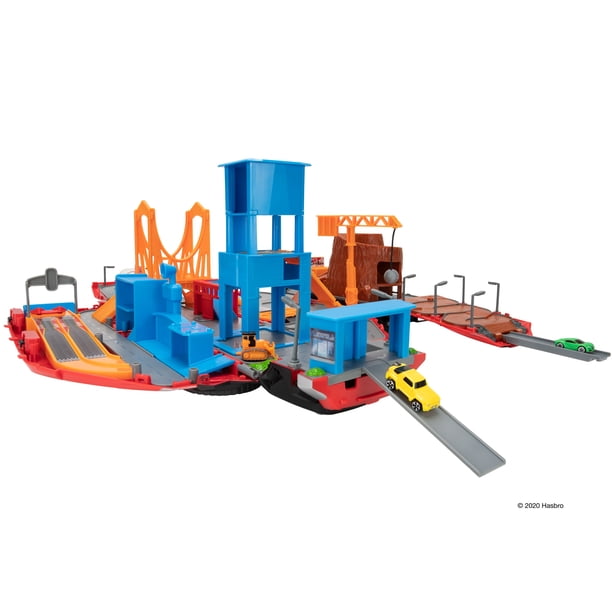 MICROMACHINES Large Playset Super Van City for Indoor Play