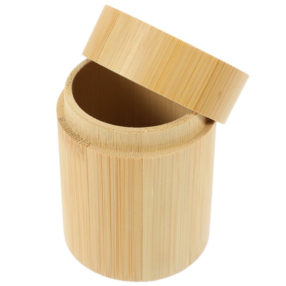 Toothpick Box Bamboo Holder Delicate Decorate Toothpicks Distributor Wood Dispenser Reusable