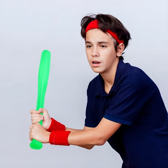 BESTSKY 1 Set of Plastic Baseball Bat Ball Set Interactive Baseball Set for Toddlers Kids Outdoor Toy