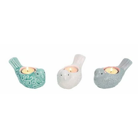 August Ceramics - August Grove Spring Bird Ceramic Tealight