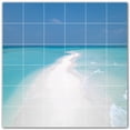 thumbnail image 1 of Picture-Tiles.com: Beach Ceramic Tile Wall Mural WAL500063-66M. 36"W x 36"H using (36) 6" x 6" Ceramic Tiles-Satin Finish, 1 of 3