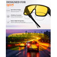 thumbnail image 3 of Joopin Night Vision Glasses Fit Over Glasses for Men Women, Night Vision Glasses for Driving UV400 Protection, 3 of 8