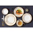 thumbnail image 3 of Lorren Home Trend 57-piece Bone China Dinnerware Set for 8 People - Chloe, 3 of 5
