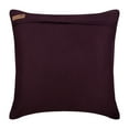 thumbnail image 2 of Cushion Cover For Chair, Purple Pearl Waves - 12x12 Inches Square Decorative Throw Pillow Cover Dark Purple Linen Pillow Cover With Mother Of Pearl Embroidery, 2 of 5