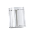thumbnail image 3 of Vitrina transparente para figuras, soporte para collares, moderna caja de almacenamiento de muñecas de escritorio, organizador de joyas para figuras en miniatura, mini juguetes. blanco, 3 of 9