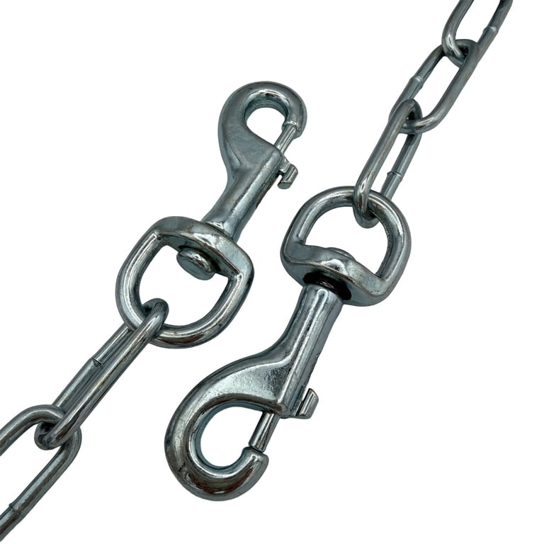 Peerless 20ft Heavy-Duty Dog Tie-Out Chain with Snaps photo 6