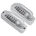 thumbnail image 1 of LYUMO Fence Door Lock,Combination Lock,Double Sided Handle Mechanical Combination Lock Wrought Iron Fence Door Lock For Gate Home, 1 of 8