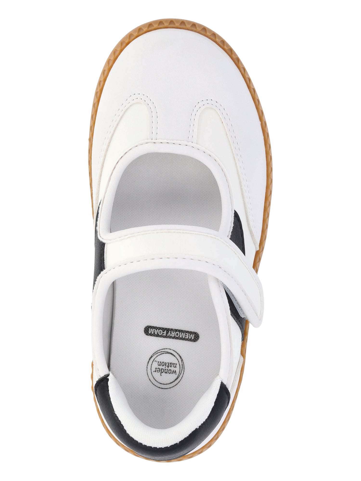 Wonder Nation Toddler, Little, and Big Girls Ballet Sneakers