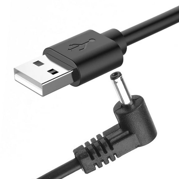 USB A Male to 3.5mm x 1.35mm Male Plug for DC Power Charger Adapter Converter Cable