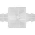 thumbnail image 3 of 10 Pcs 1 Way Check Valve Translucent Water Stop Hose Check Valve with Spring for Chemical Industry 8mm/0.3in, 3 of 5