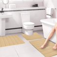 thumbnail image 1 of Feltree 3-Piece Bath Mat Set for Bathroom - Soft, Absorbent, Non-Slip, Machine Washable, Quick-Dry, 1 of 8