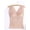 Skin Tone, variant on Fashion Sexy Ladies Lace Bra With Chest Pad V-Neck Sleeveless Long Vest