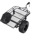 thumbnail image 1 of Trx4 Trailer Rc Car Trailer Metal Rc Bucket Trailer Simulation Trailing Car For Trx4 D90 Scx10 Cc01 1 10 Diy Parts, 1 of 8