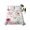 Pink, variant on Queen Flat Sheet 90"x102", Pink Roses Soft Lightweight Bedding Flat Sheets Only, Romantic Flowers Leaves Vintage Country Brushed Microfiber Top Bed Sheet, Breathable StainResistant Bedsheets