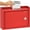Red, variant on Adir Suggestion Box with Slot and Lock - Drop Box with Lock, Cash Dropbox - 9.8x7.5x3.4 In. Metal Deposit Box in Black