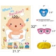 thumbnail image 4 of ADJOY Juego de colocar el chupete en el bebé - Juego y obsequios para la fiesta de baby shower - Juego de colocar el chupete en el bebé, 4 of 5