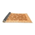 thumbnail image 2 of Ahgly Company Indoor Round Oriental Orange Traditional Area Rugs, 6' Round, 2 of 4