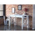 thumbnail image 1 of AFI Lexi Solid Wood Writing Desk with Drawer and Charging Station in White, 1 of 7