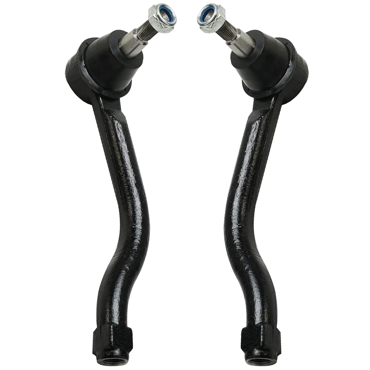 Detroit Axle - Front Lower Control Arms for 2007-2013 Nissan Altima 2008 2009 2010 2011 2012, 2 Lower Control Arms w/Ball Joints, 4 Inner Outer Tie Rods, 2 Sway Bars Replacement